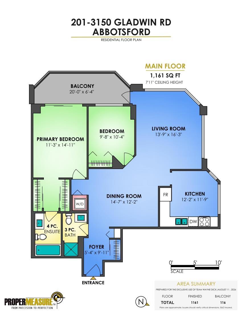 2 Bed, 2 Bath Apartment for Sale in Abbotsford – 201 3150 GLADWIN ROAD, Abbotsford – MLS# R3155260 - Image 2