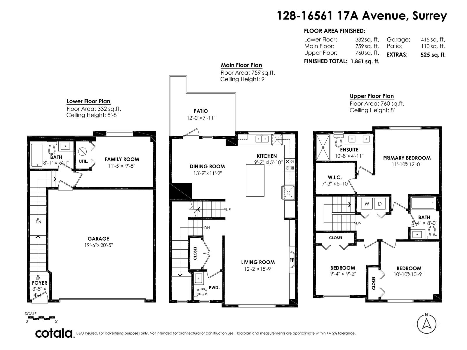 128 16561 17A AVENUE, White Rock