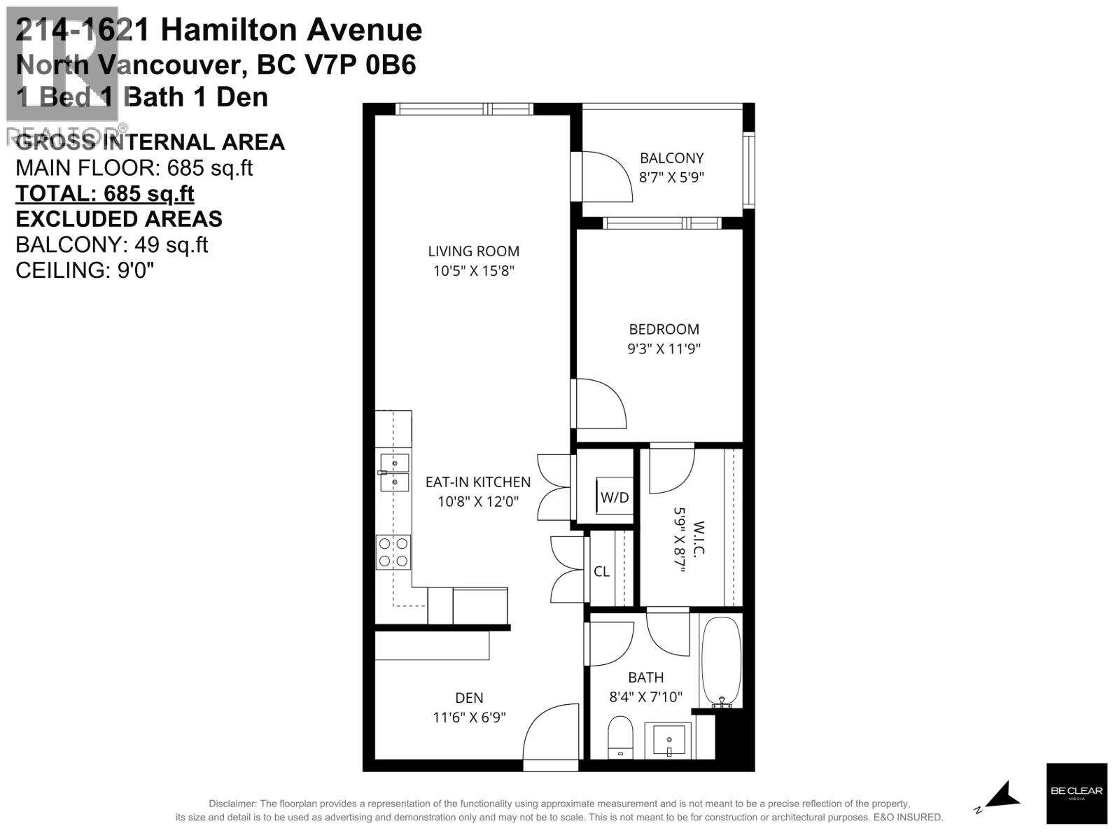214 1621 HAMILTON AVENUE, North Vancouver
