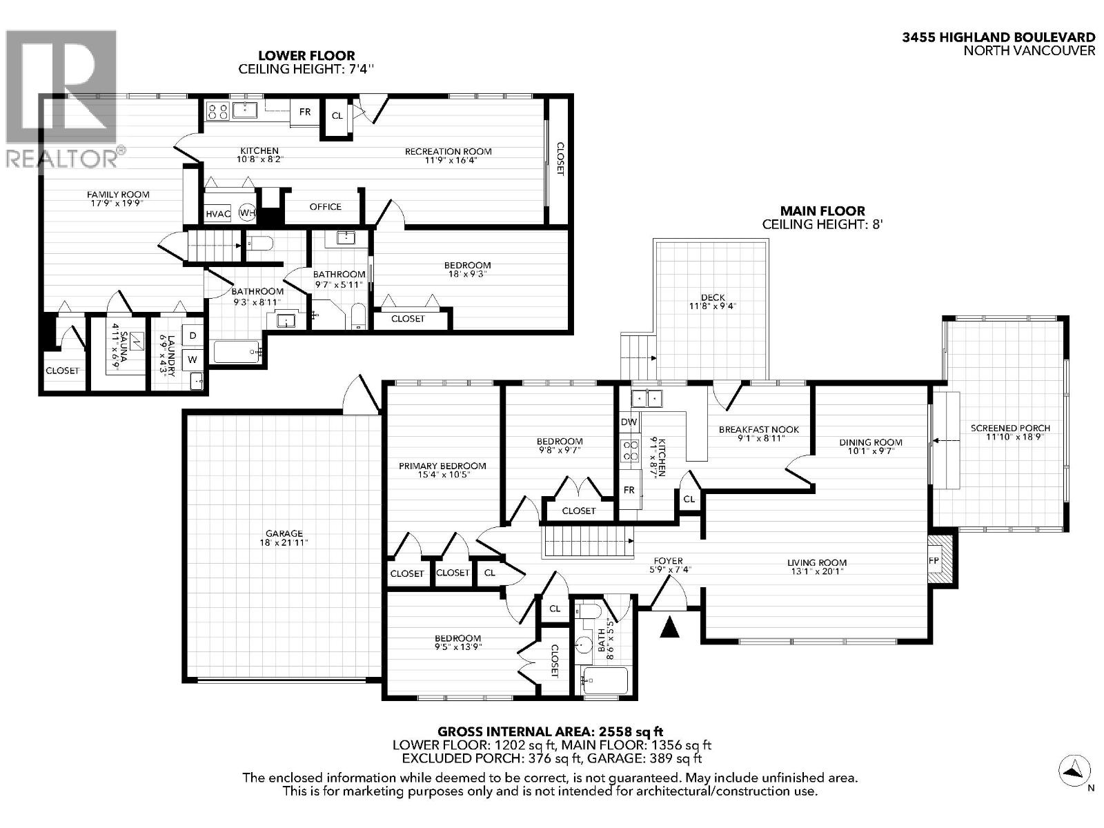 3455 HIGHLAND BOULEVARD, North Vancouver
