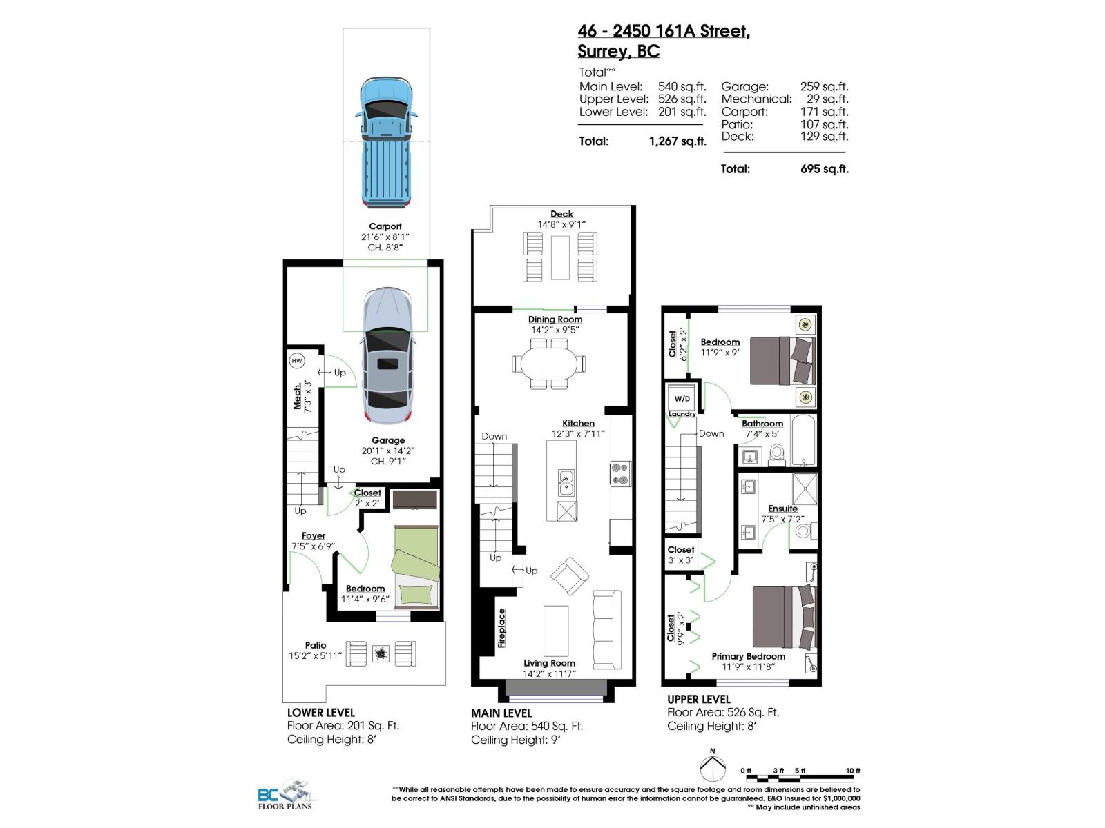 3 Bed, 2 Bath House for Sale in Surrey – 46 2450 161A STREET, Surrey – MLS# R3155422 - Image 40