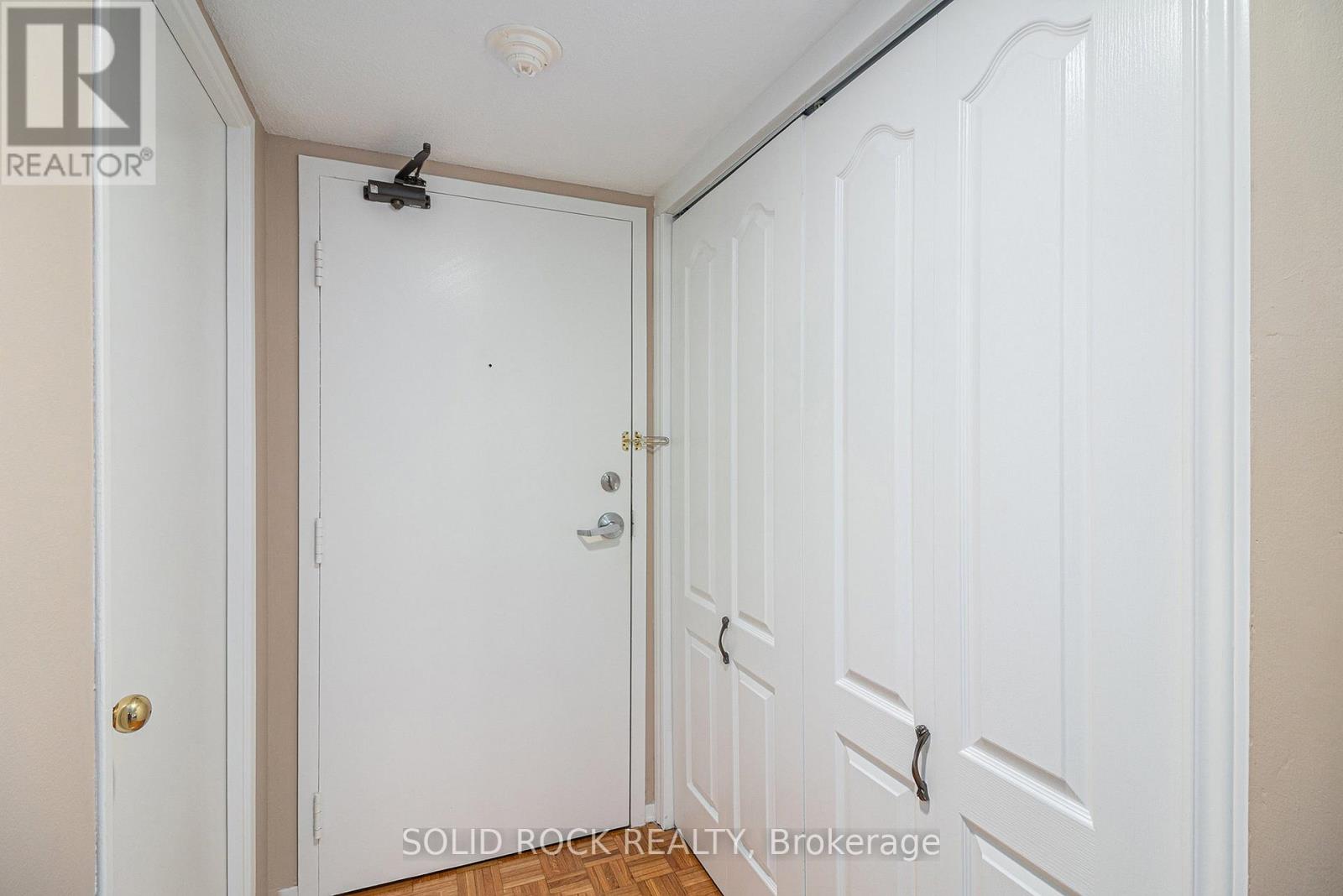 Foyer with large closet