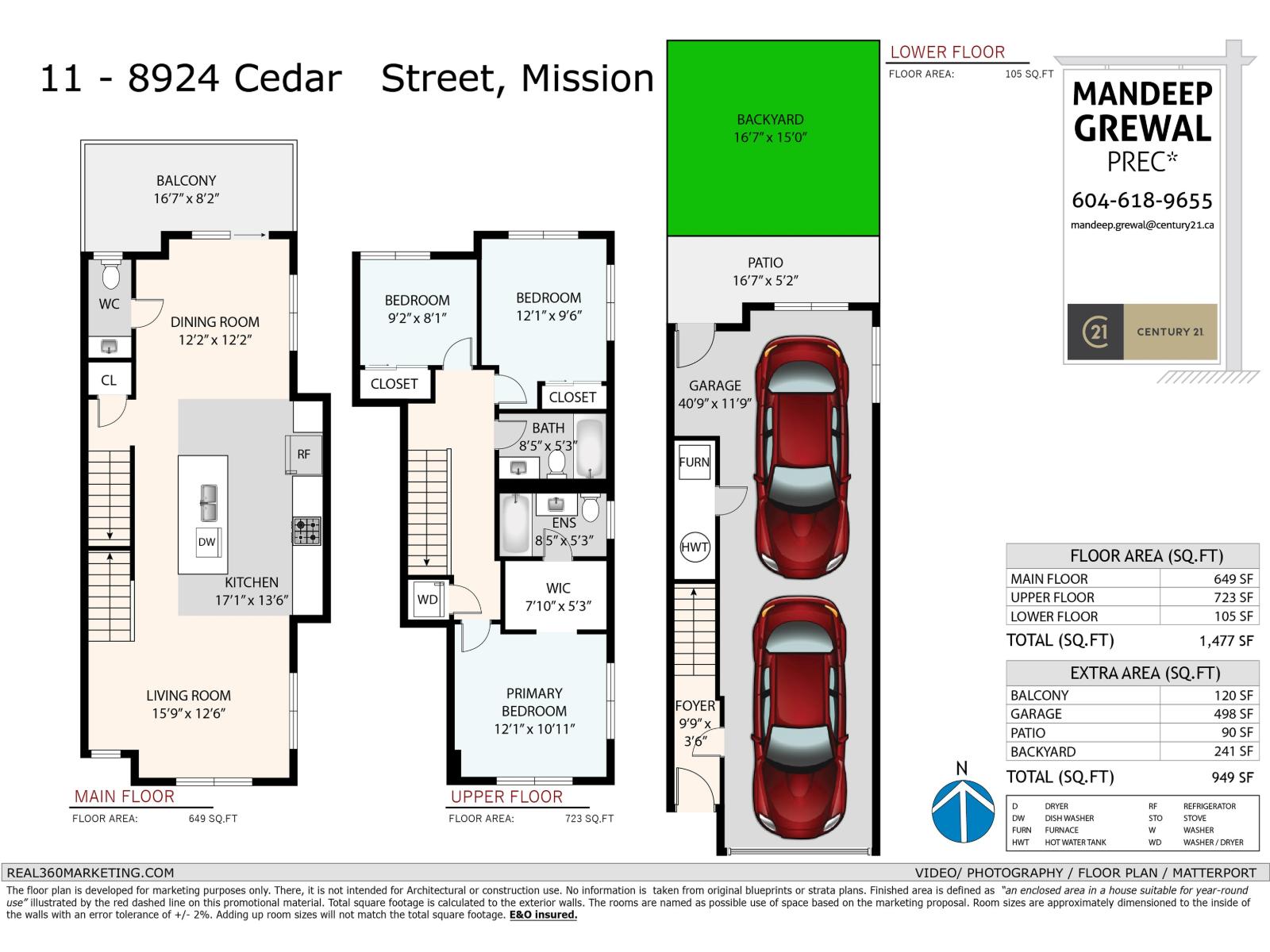 3 Bed, 3 Bath House for Sale in Mission – 11 8924 CEDAR STREET, Mission – MLS# R3155061 - Image 40