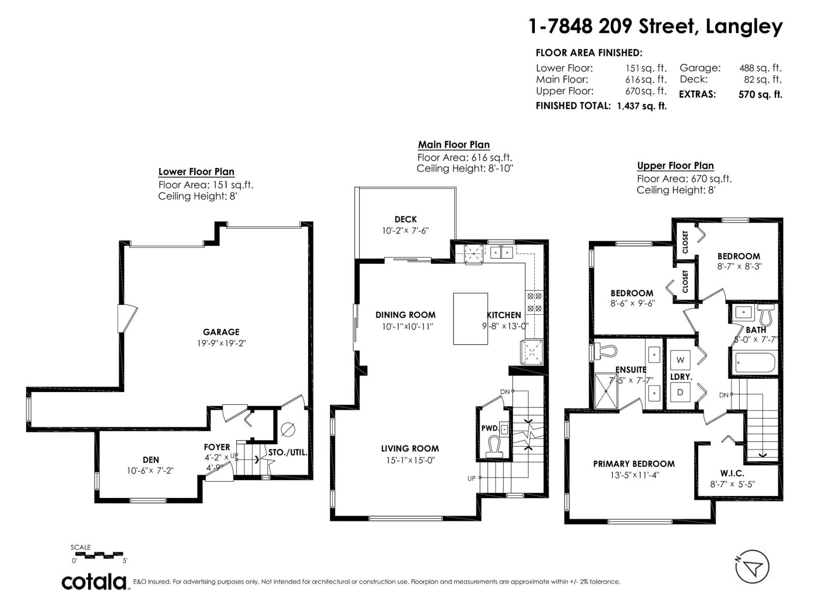 3 Bed, 3 Bath House for Sale in Langley – 1 7848 209 STREET, Langley – MLS# R3155872 - Image 40
