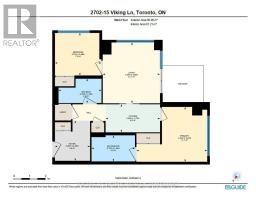 #2702 - 15 Viking Lane, Toronto, ON M9B0A4 Photo 40
