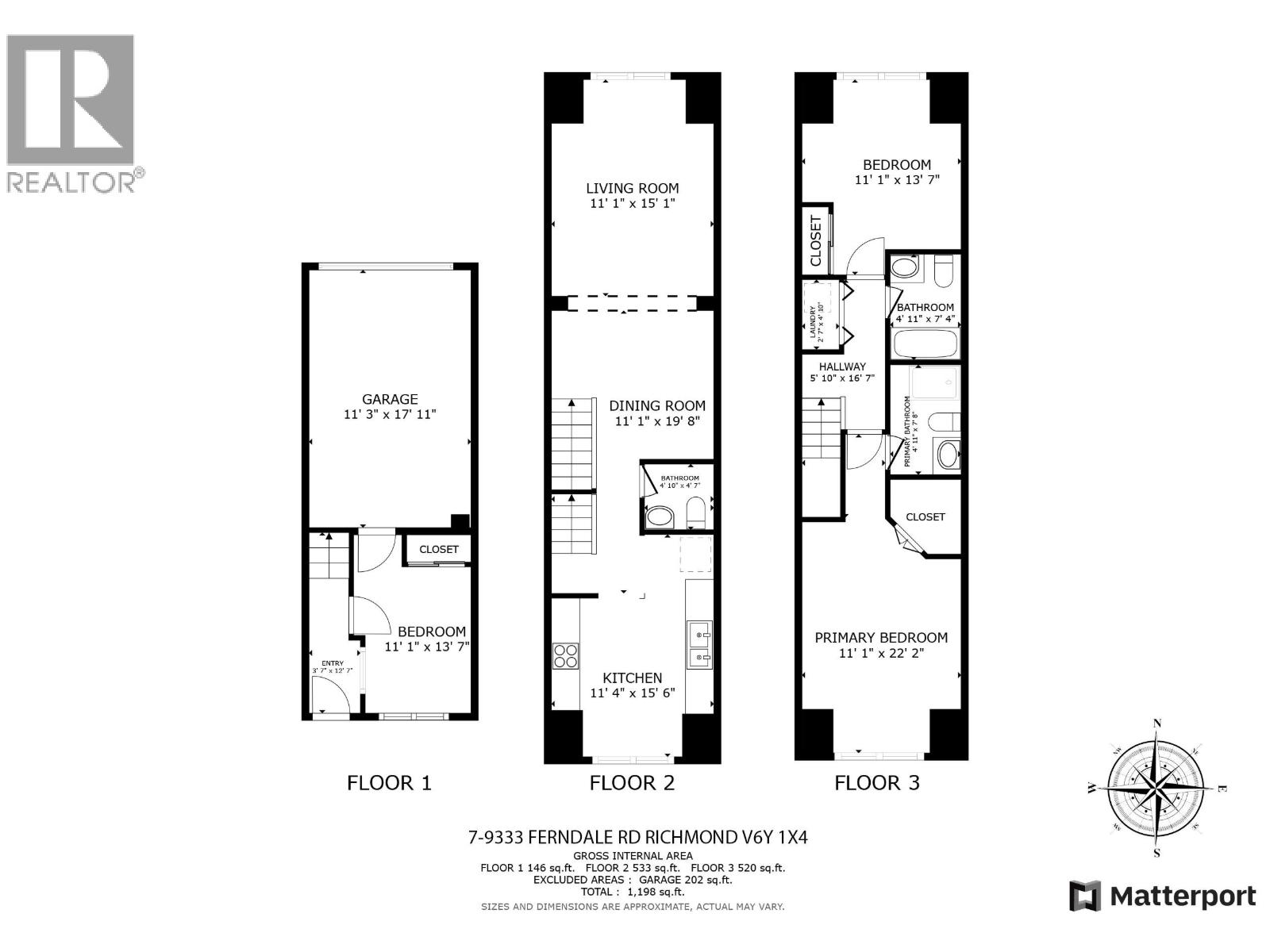 7 9333 FERNDALE ROAD, Richmond