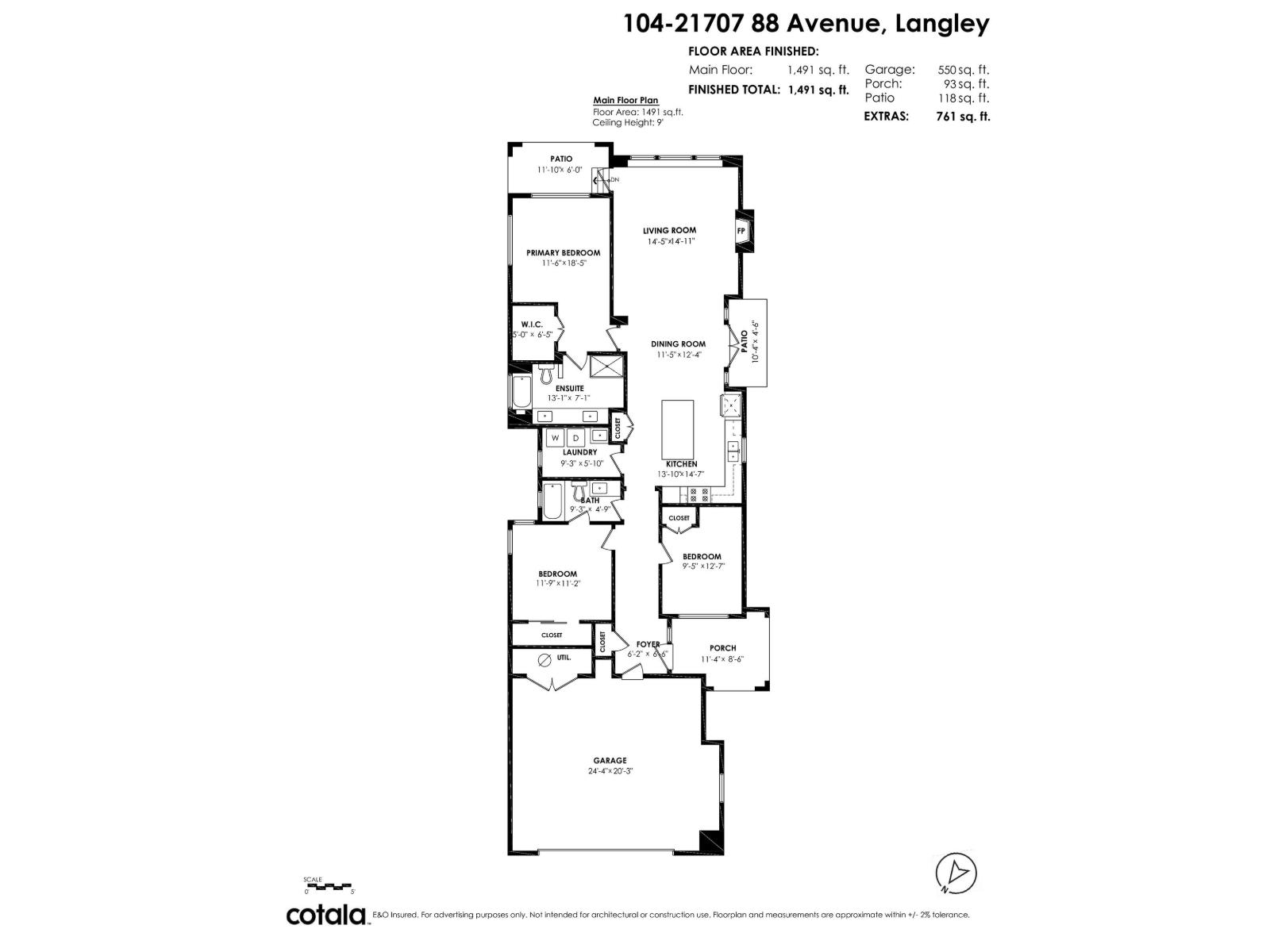 104 21707 88 AVENUE, Langley