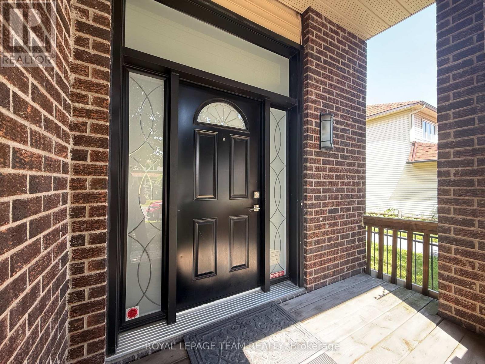 Front large door