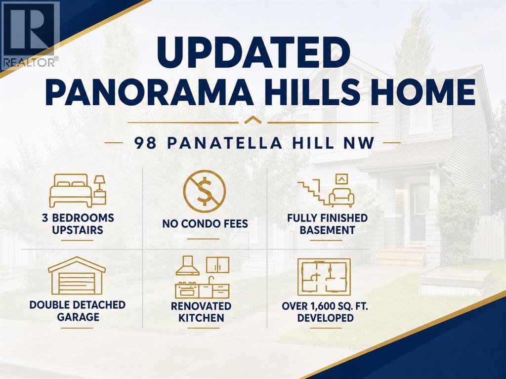 98 Panatella Hill NW, Panorama Hills, Calgary photo 1