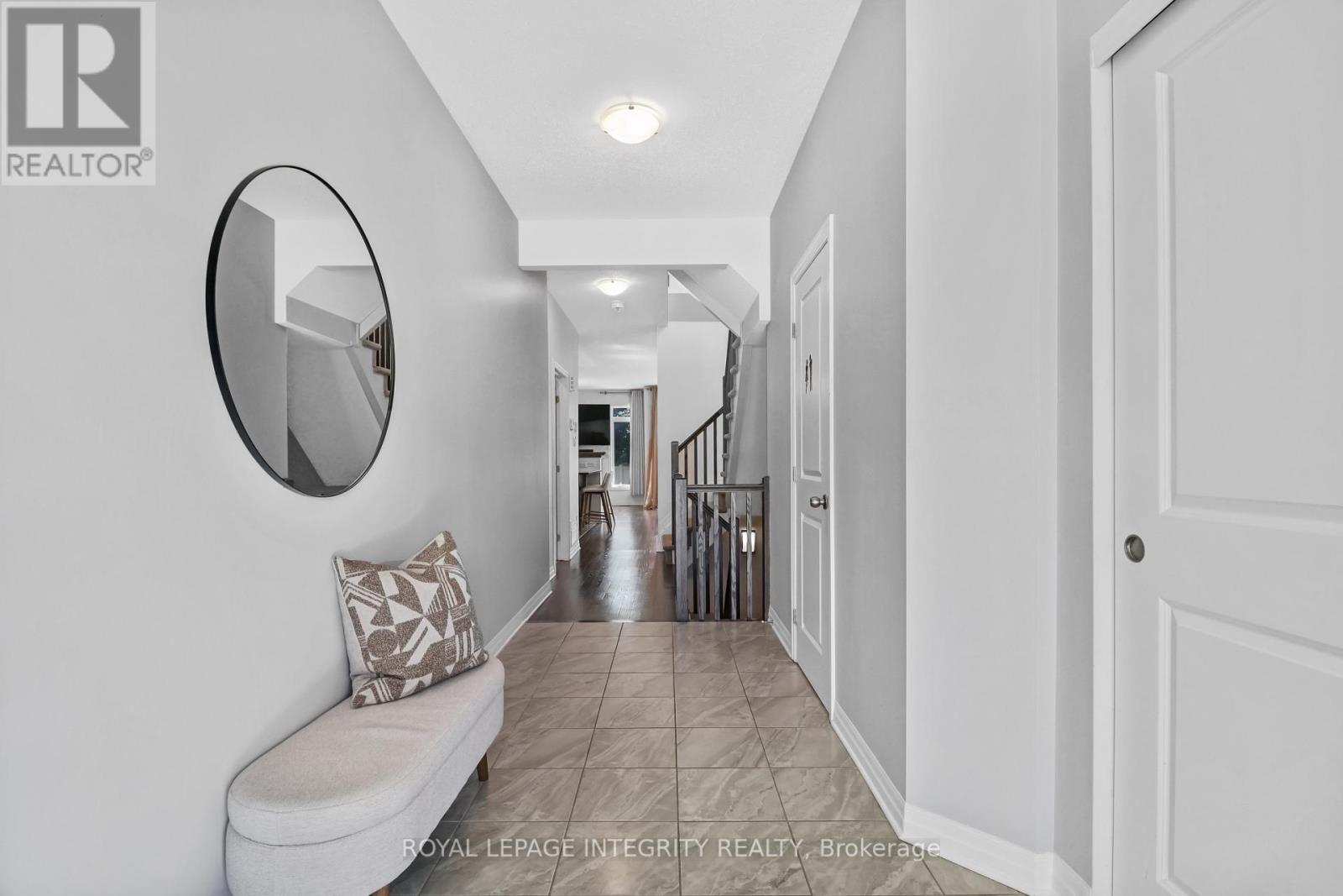 Spacious foyer