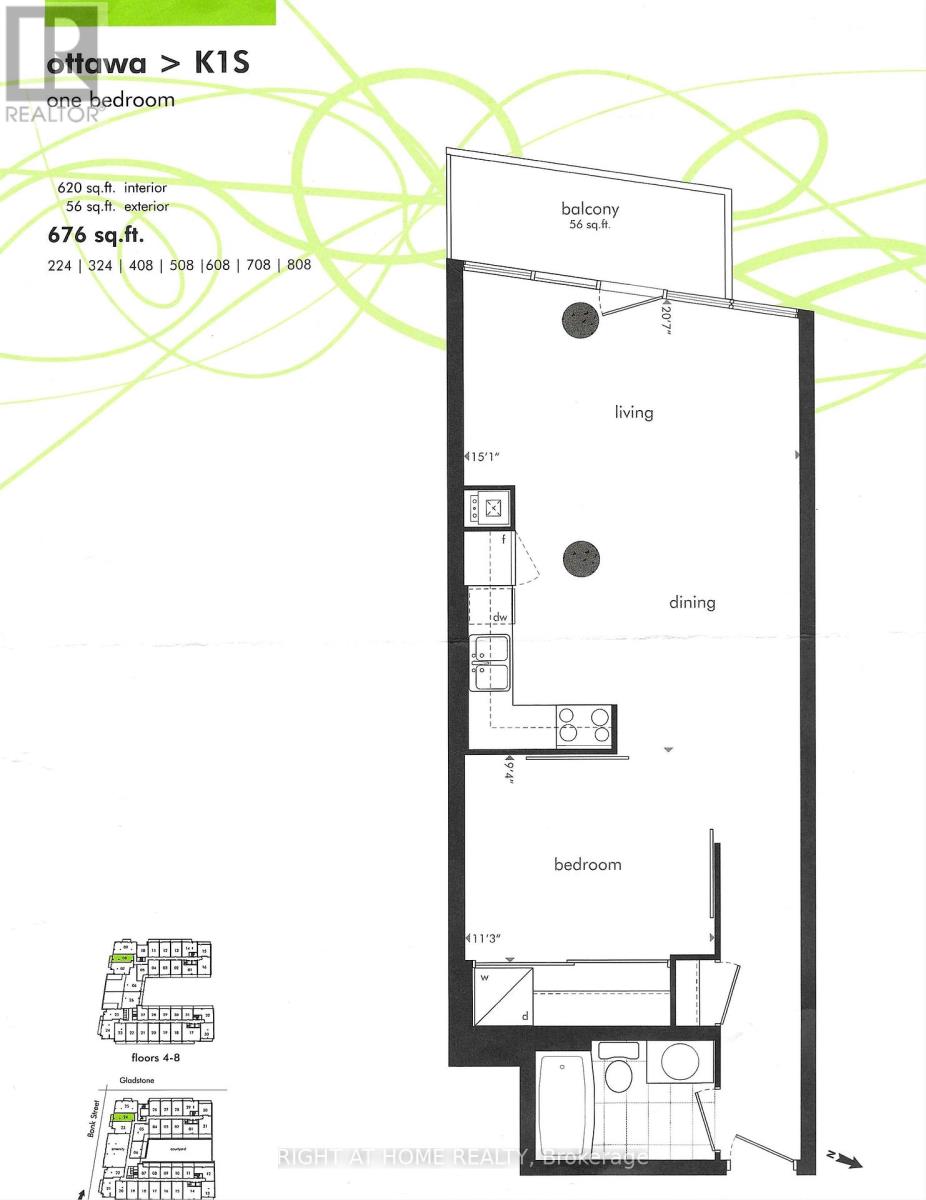 1 Bed, 2 Bath Apartment for Rent in Ottawa – 325 – 354 GLADSTONE AVENUE, Ottawa – MLS# X13684172 - Image 28