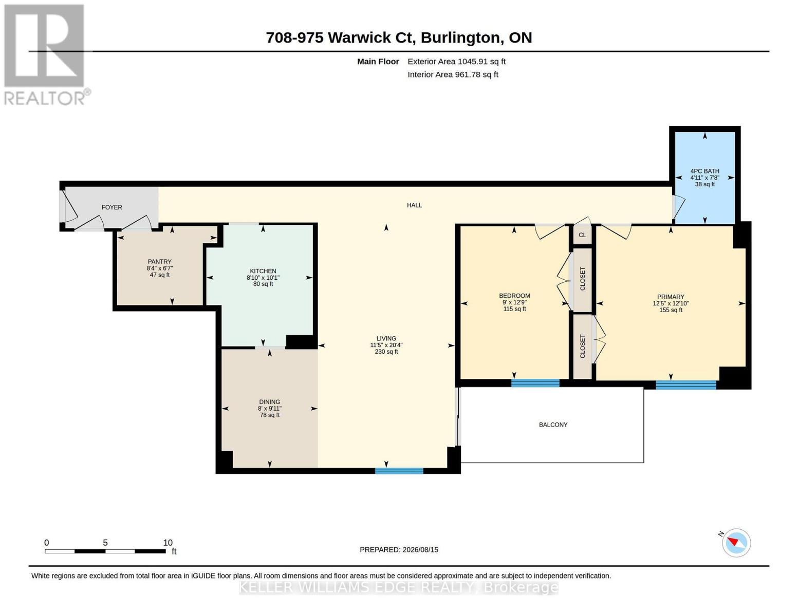 #708 975 WARWICK COURT - 45