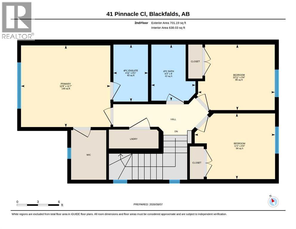 Second level layout