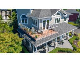 2nd level balcony, striking roof lines