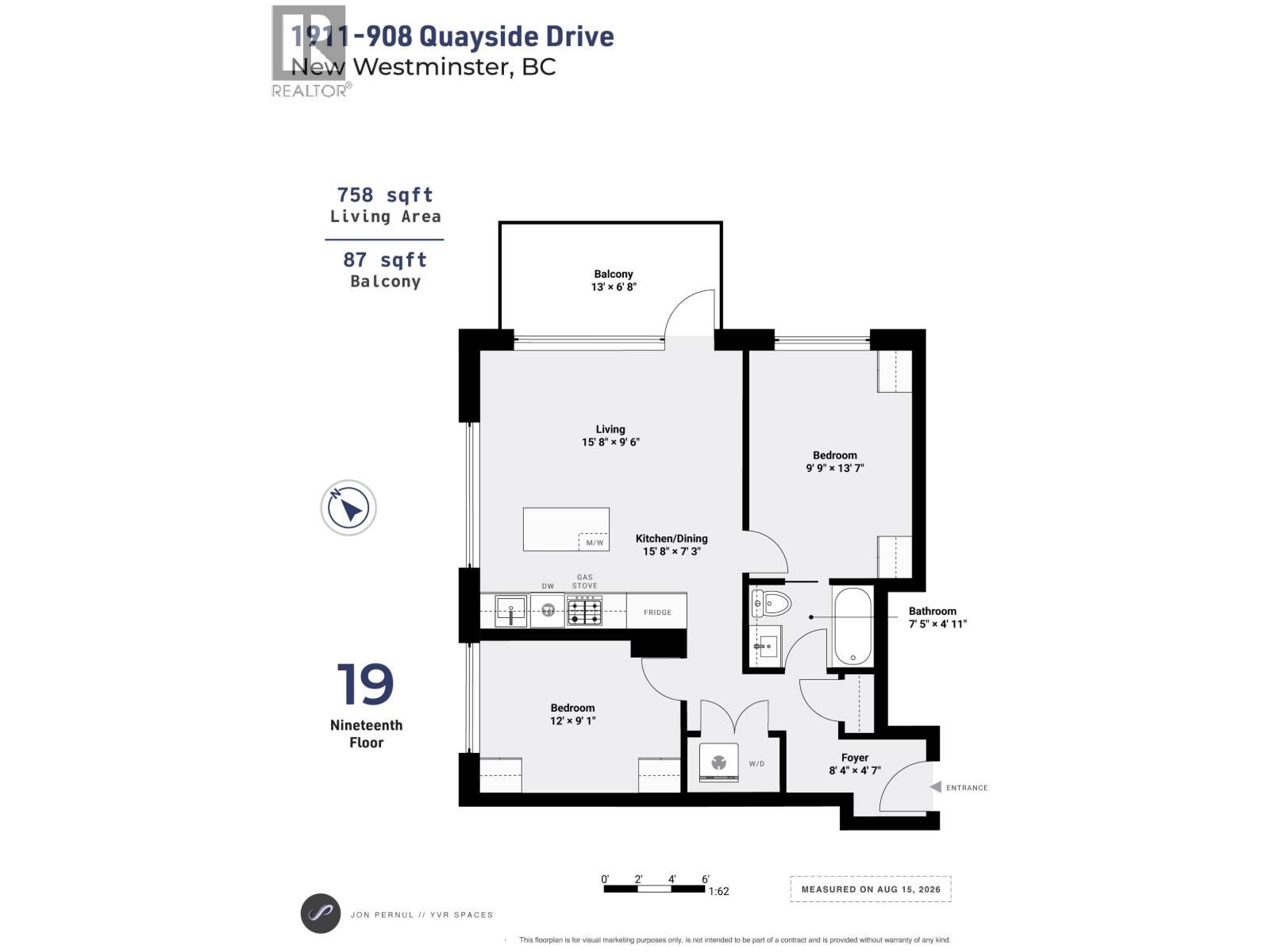 1911 908 QUAYSIDE DRIVE, New Westminster