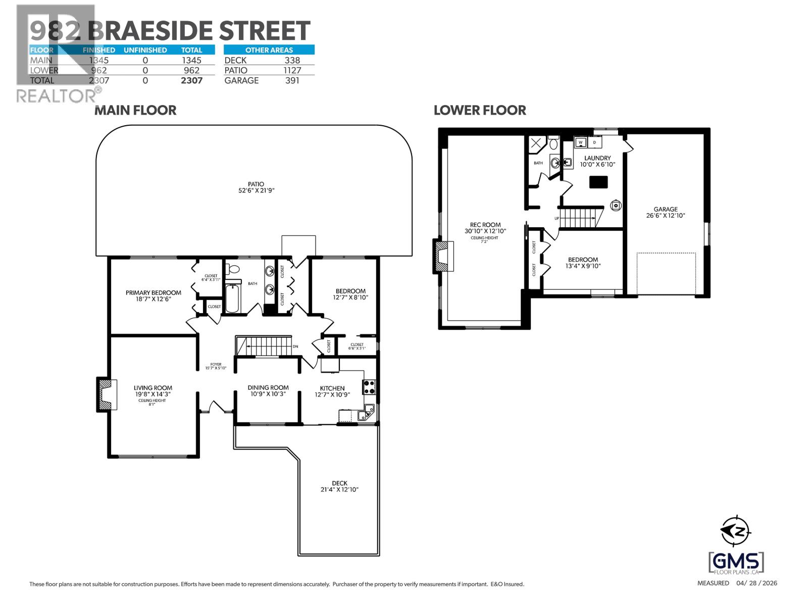 982 BRAESIDE STREET, West Vancouver