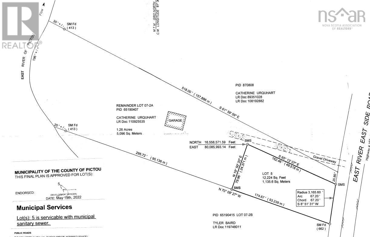 Property 8 of 8 of Lot 5 East River East Side Road