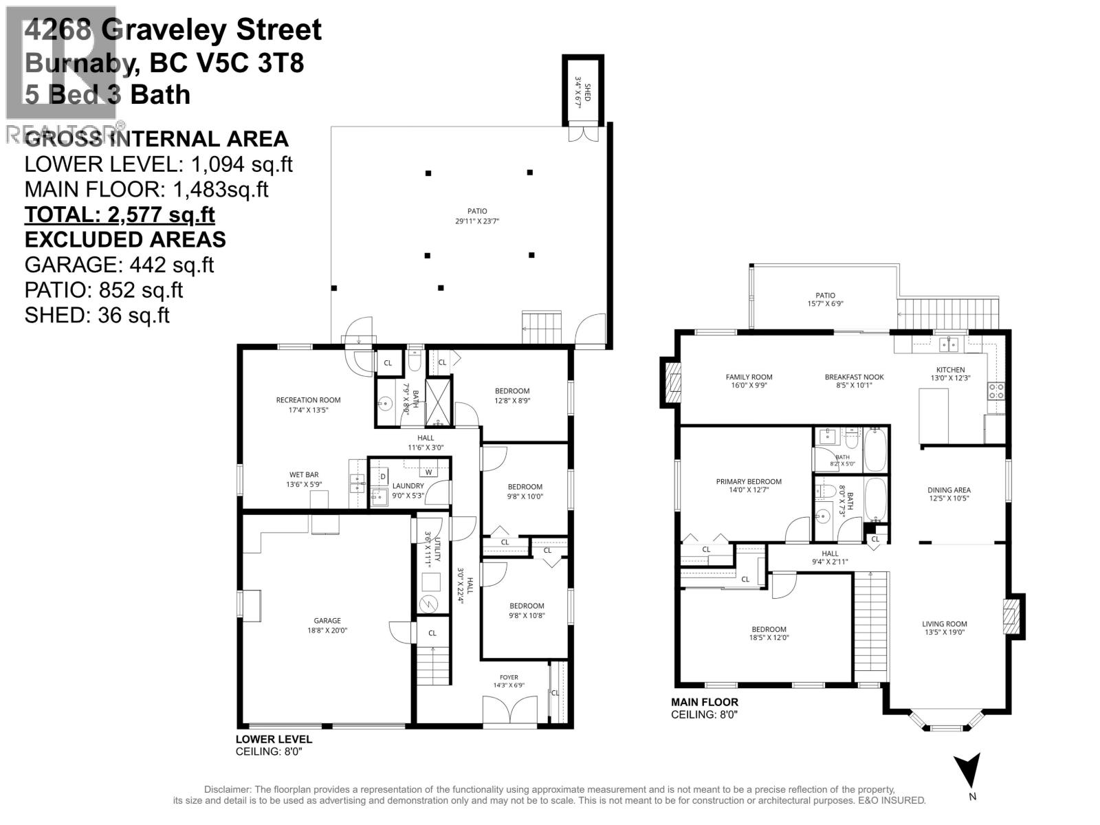 4268 GRAVELEY STREET, Burnaby
