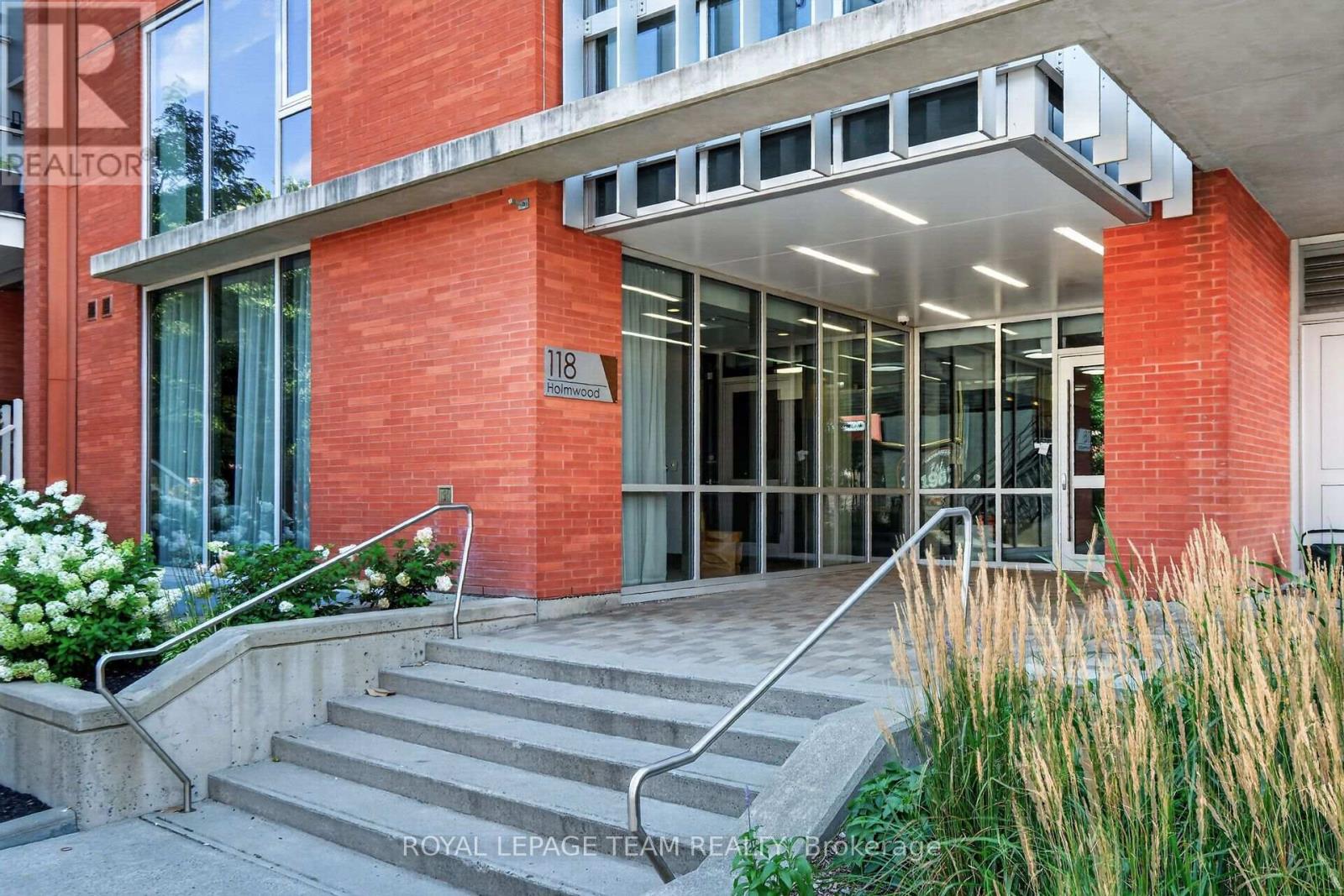 Front Entrance to Building.