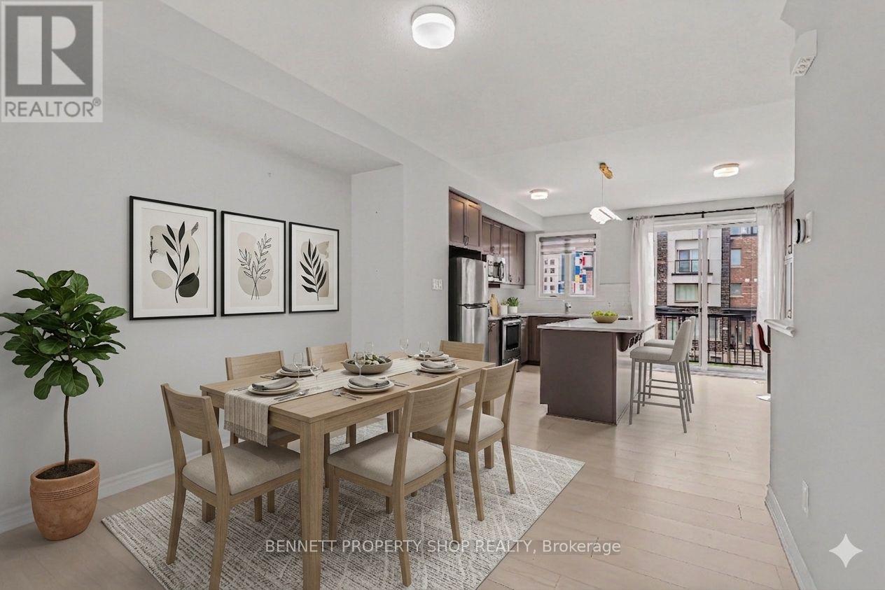 Dining area - open and bright Digitally Enhanced