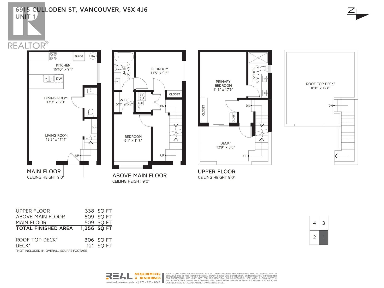 1 6915 CULLODEN STREET, Vancouver