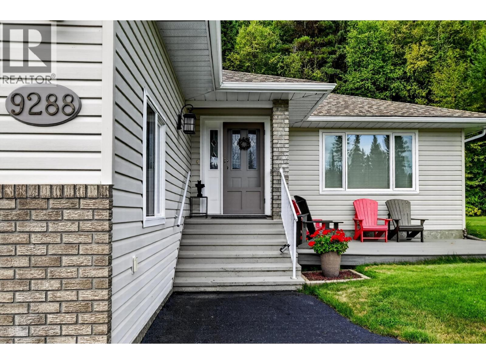 Backyard of 9288 SUMMERSET PLACE · Prince George, BC