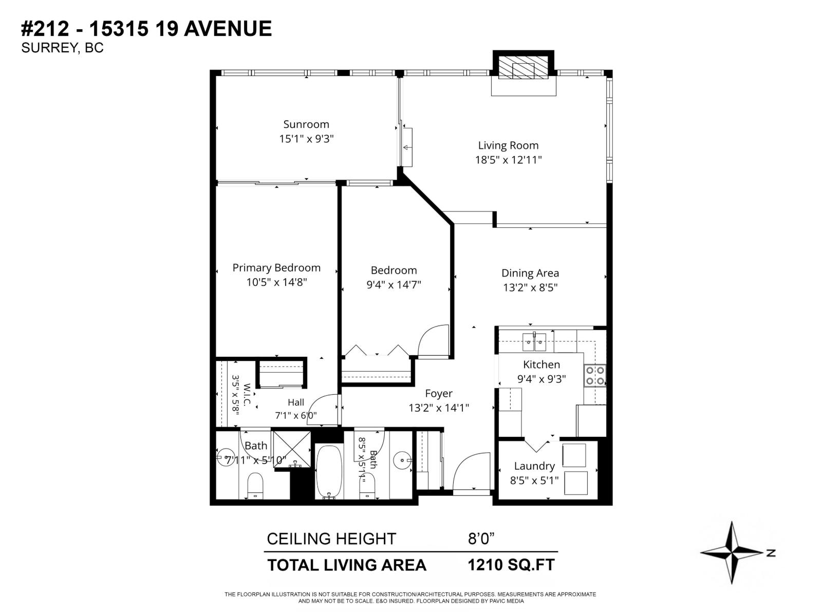 212 15313 19 AVENUE, Surrey
