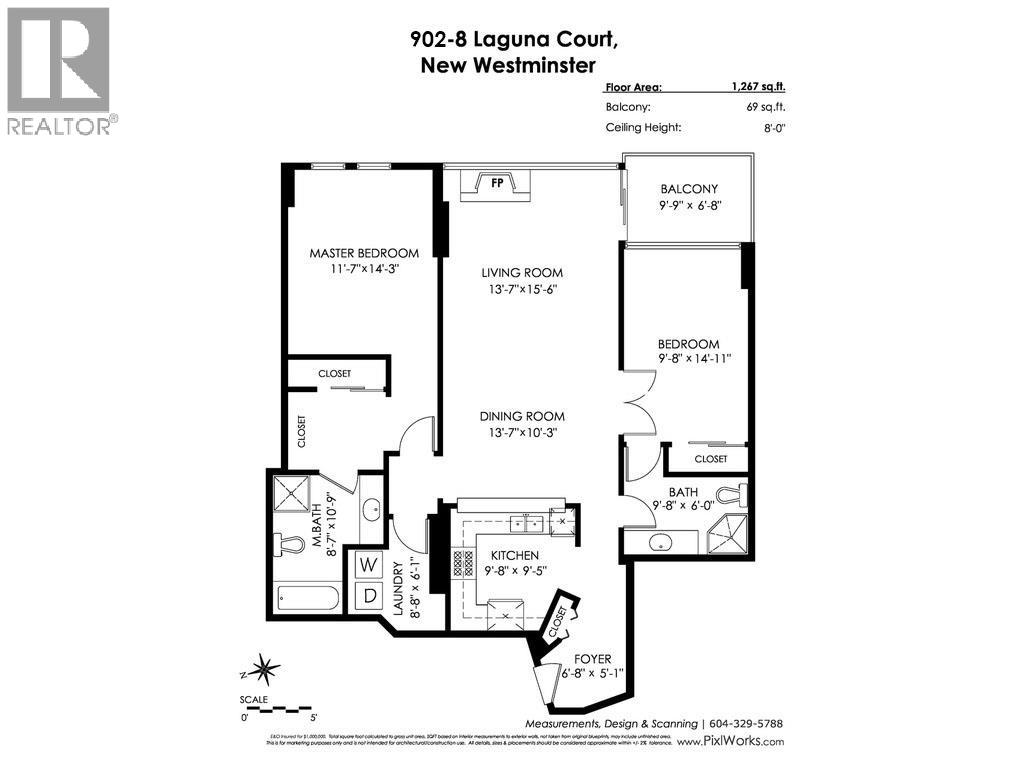 902 8 LAGUNA COURT, New Westminster