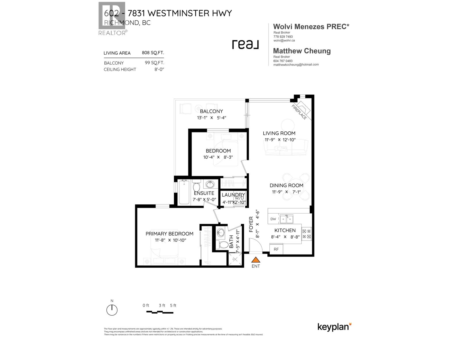 #602-7831 WESTMINSTER Highway, Richmond