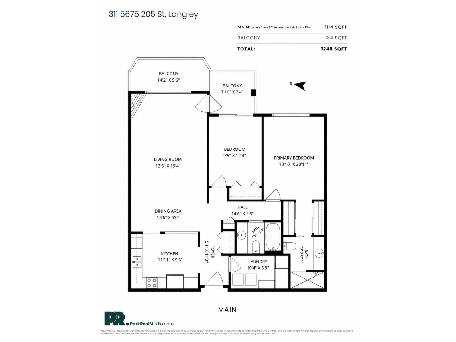311 5375 205TH STREET, Langley