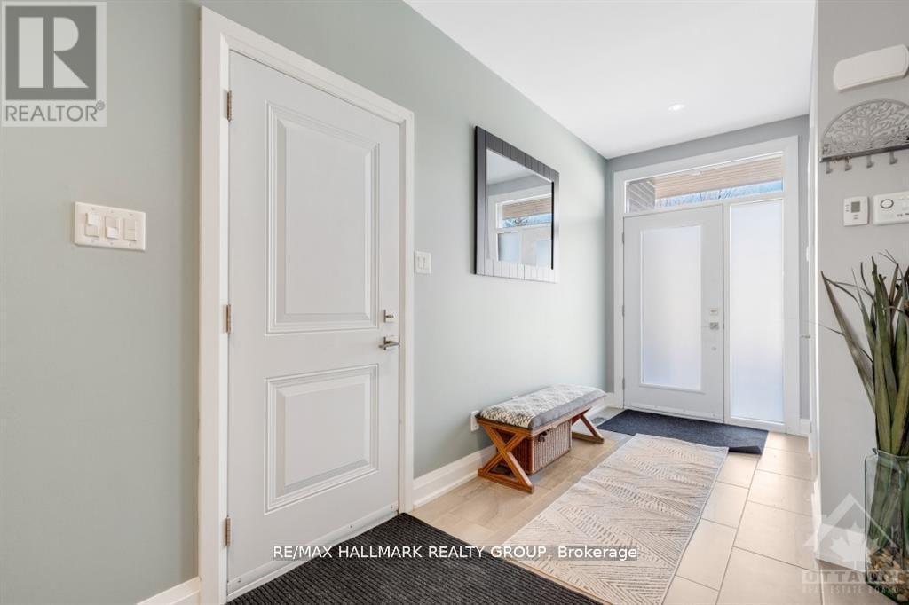 Bright welcoming foyer.
