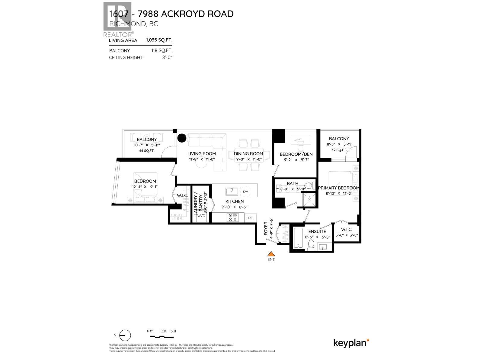 #1607-7988 ACKROYD Road, Richmond