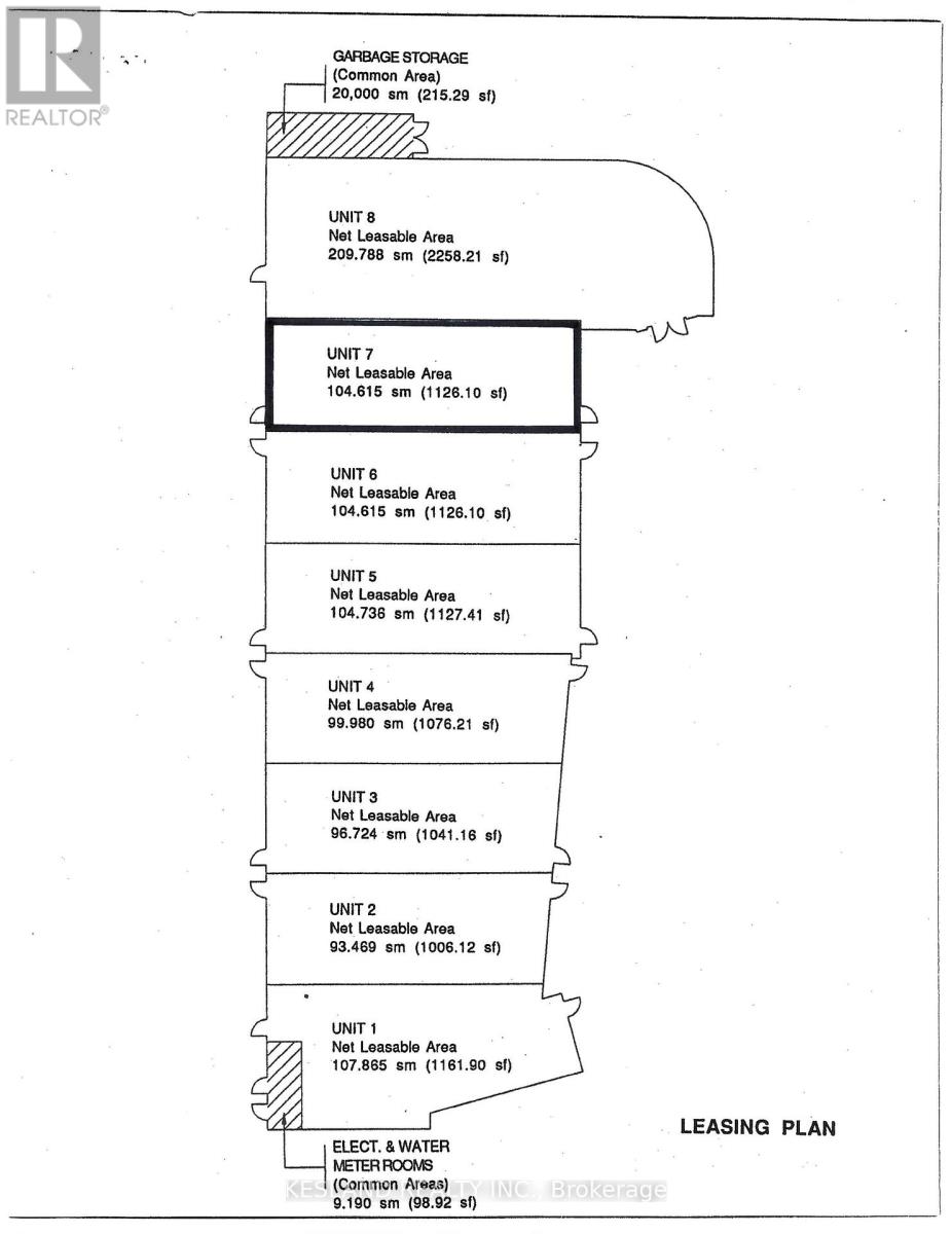 Property for lease at 7 - 289 DUNDAS STREET E