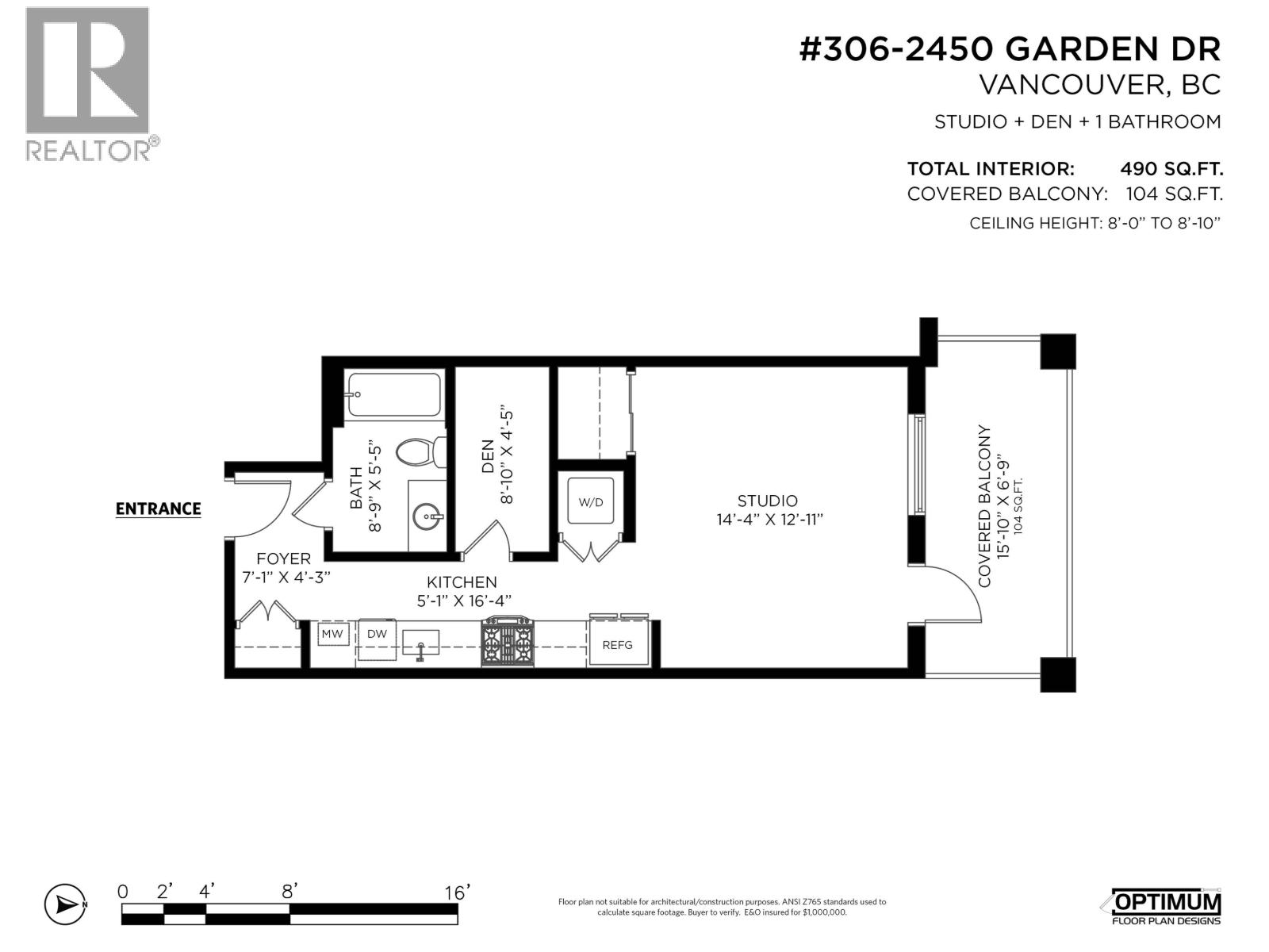 306 2450 GARDEN DRIVE, Vancouver