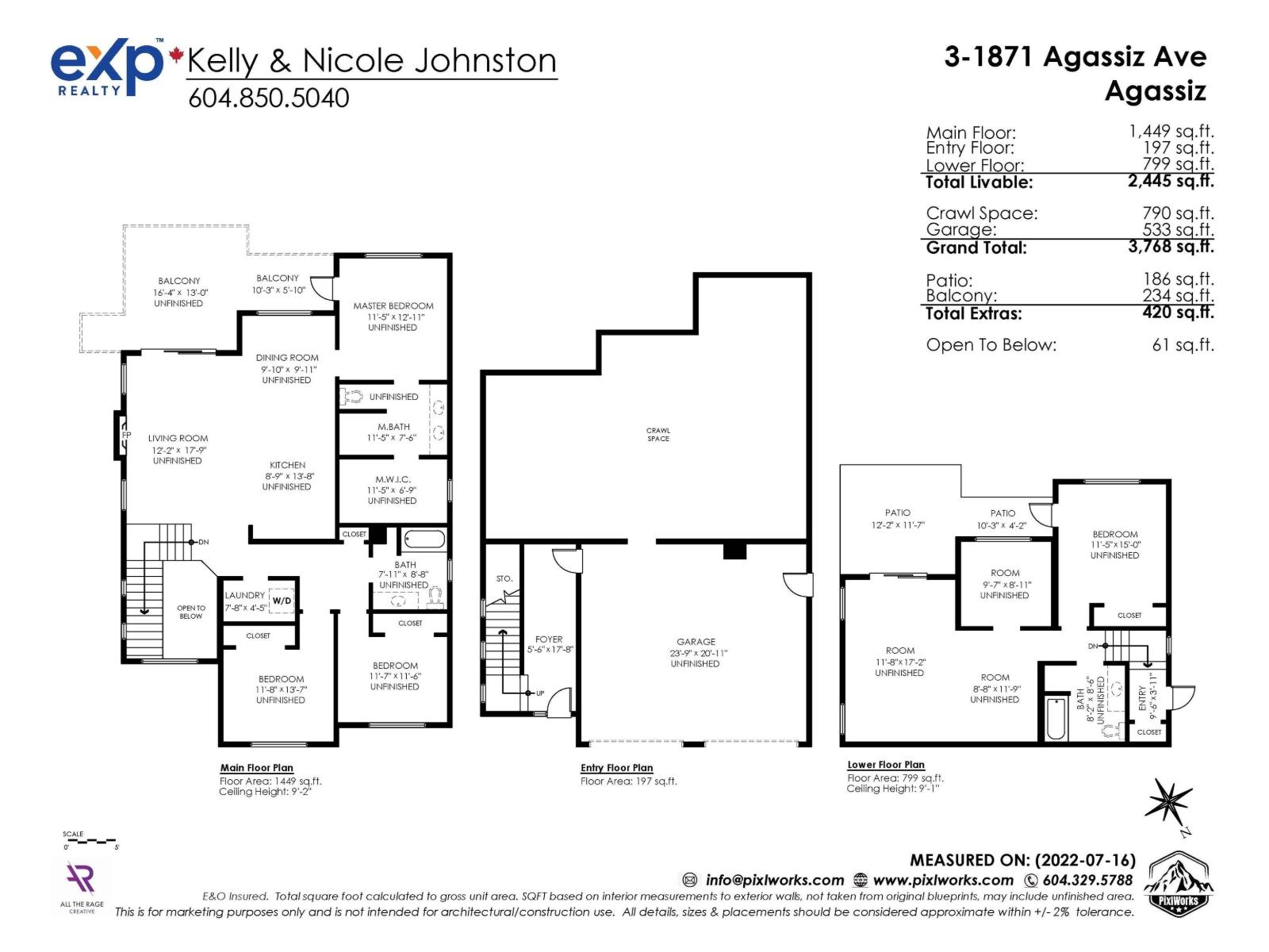 3 1871 AGASSIZ AVENUE, Agassiz, Agassiz