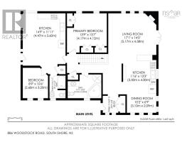 3pc Bathroom - 886 Woodstock Road, Clearland, NS B0J2E0 Photo 13