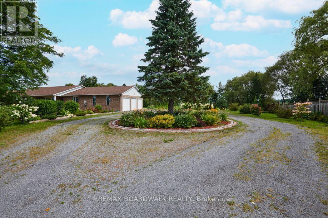 Circular lane to house and 40X80 Storage building