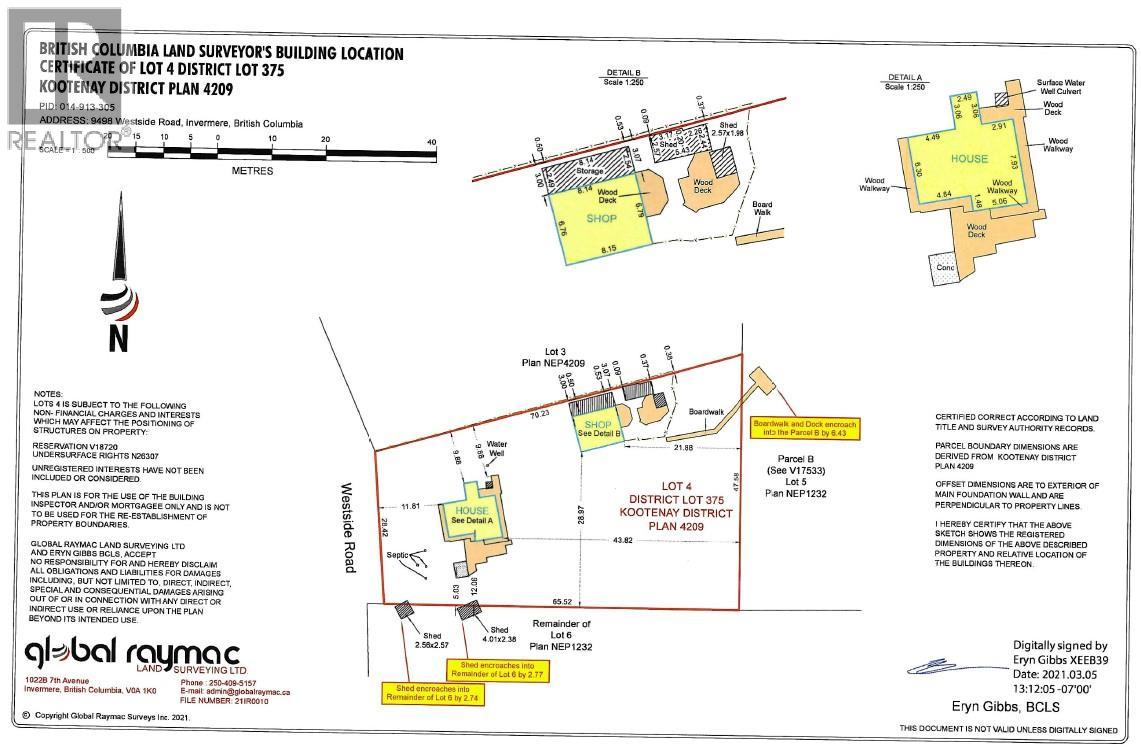 9498 Westside Road, Invermere
