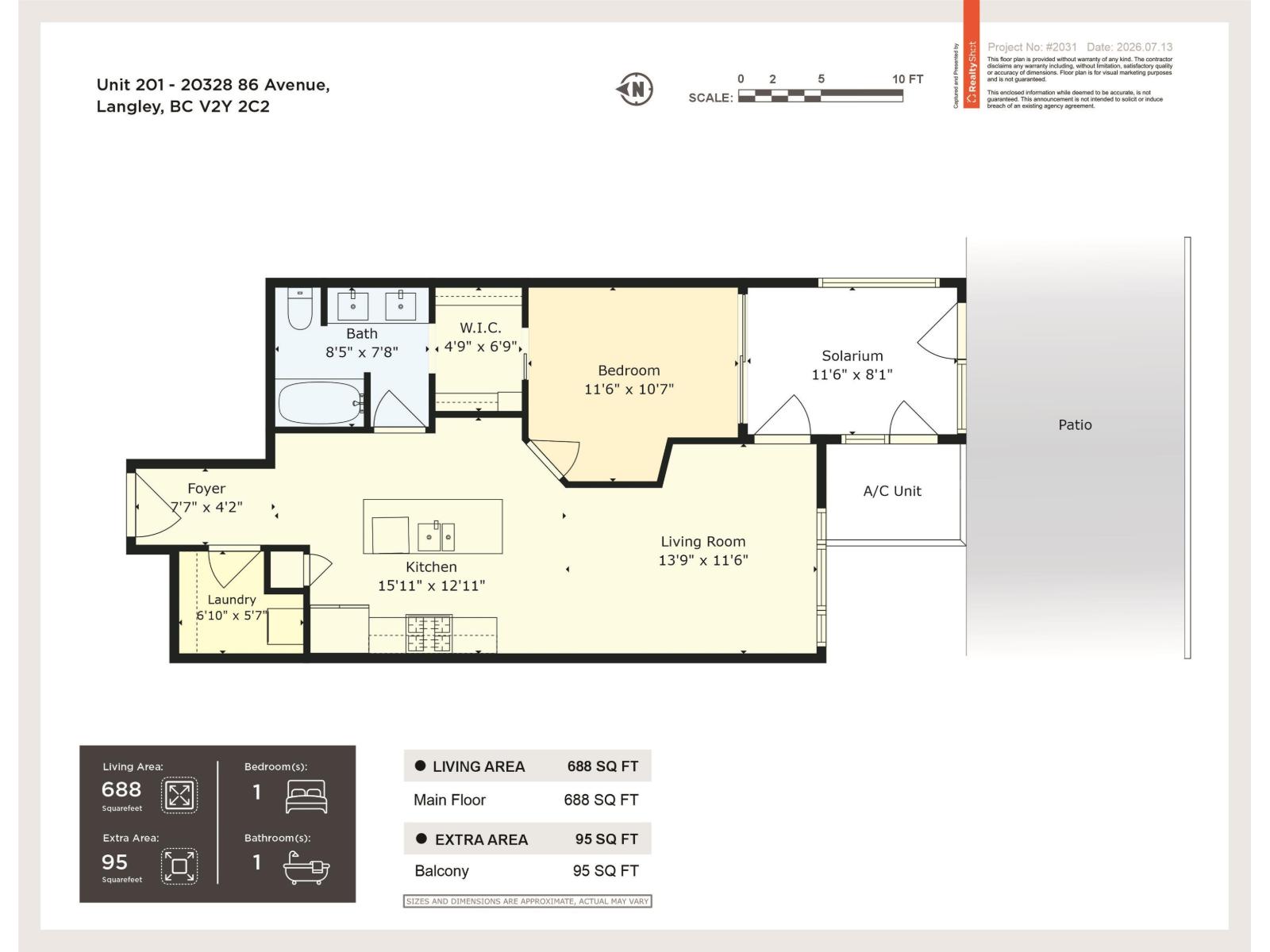 201 20328 86 AVENUE, Langley