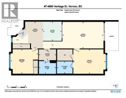 Bedroom - 4800 Heritage Drive Unit# 7, Vernon, BC V1T7V4 Photo 6