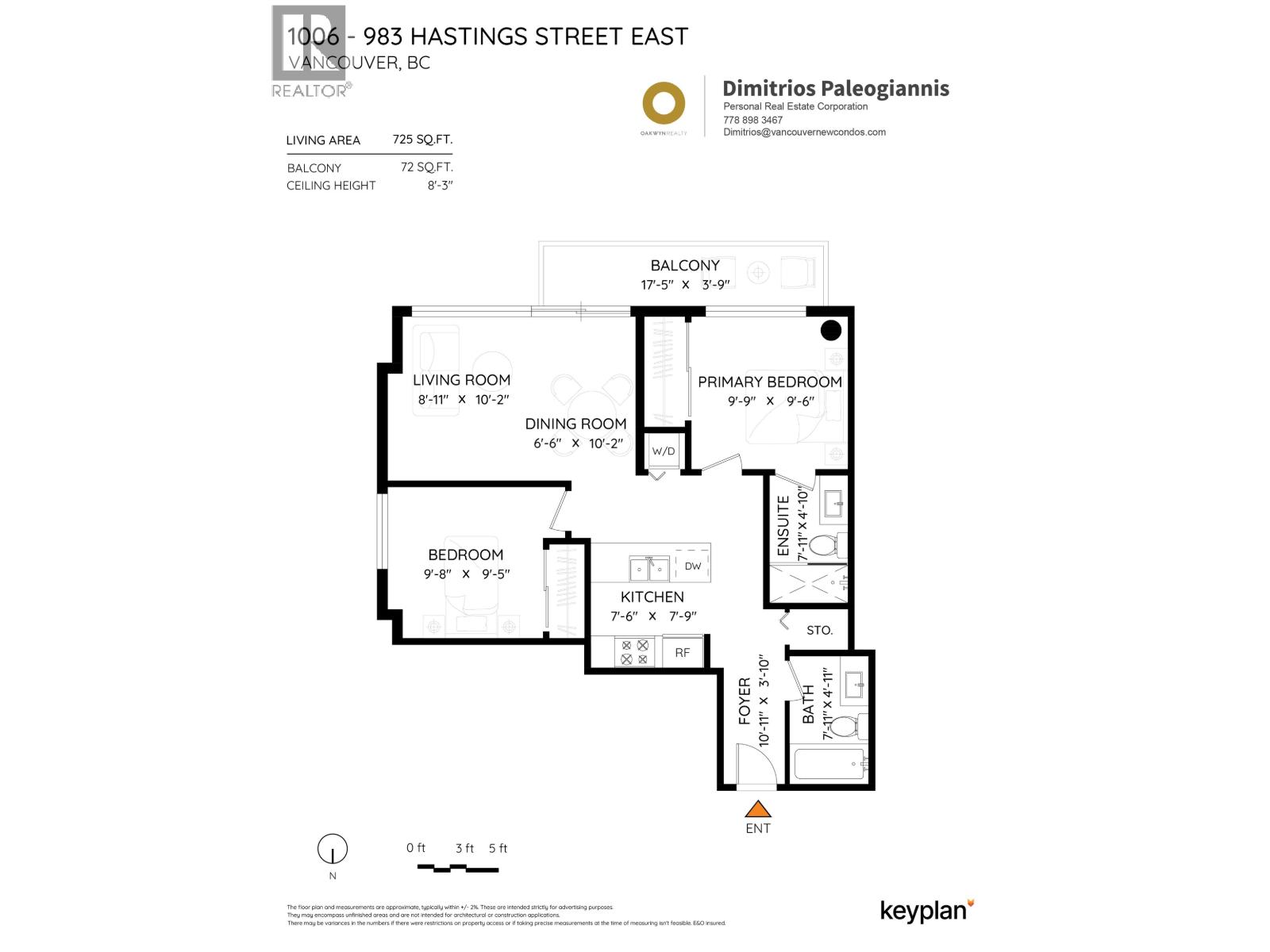 Unit 1006 · 2 bd