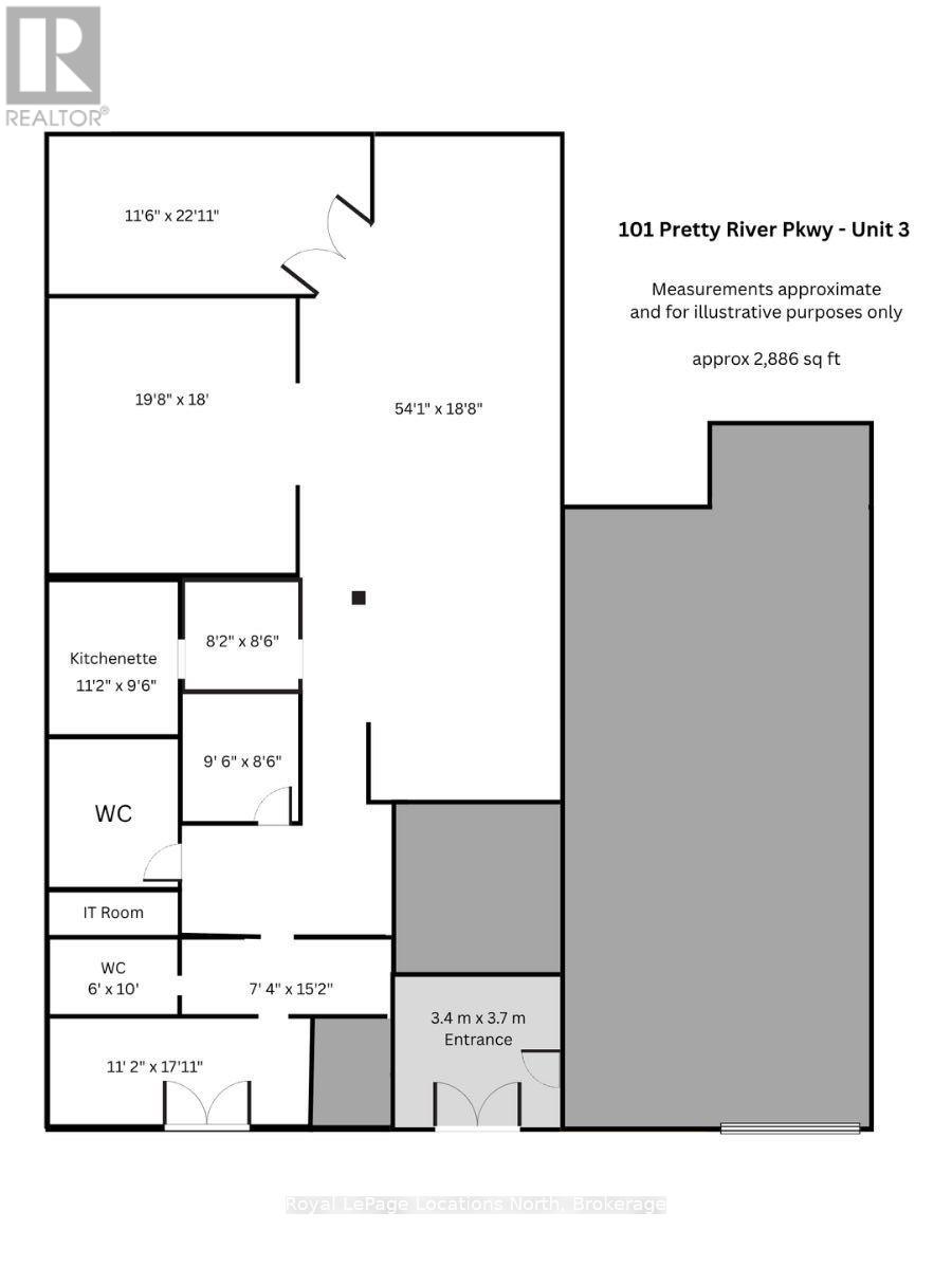 UNIT 3 - 101 PRETTY RIVER PARKWAY S