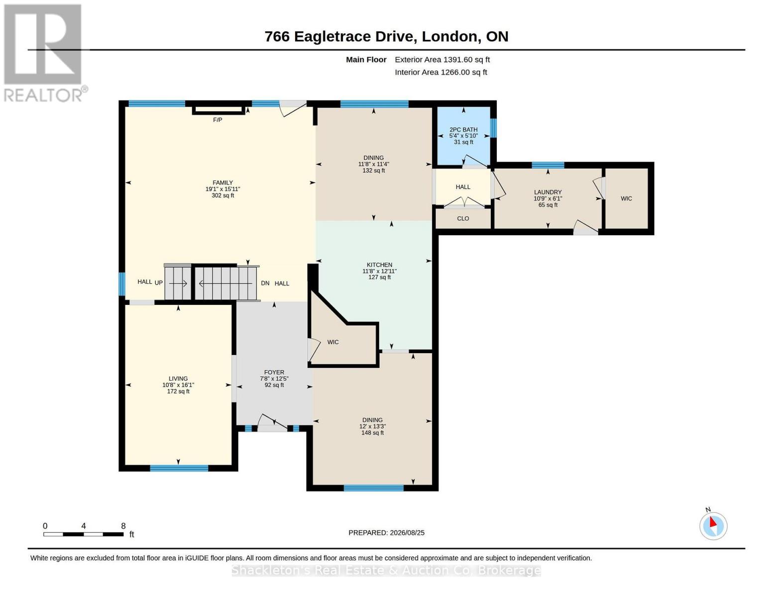 4 bedroom Single Family interior view, 766 Eagletrace Drive, London North (North S), Ontario