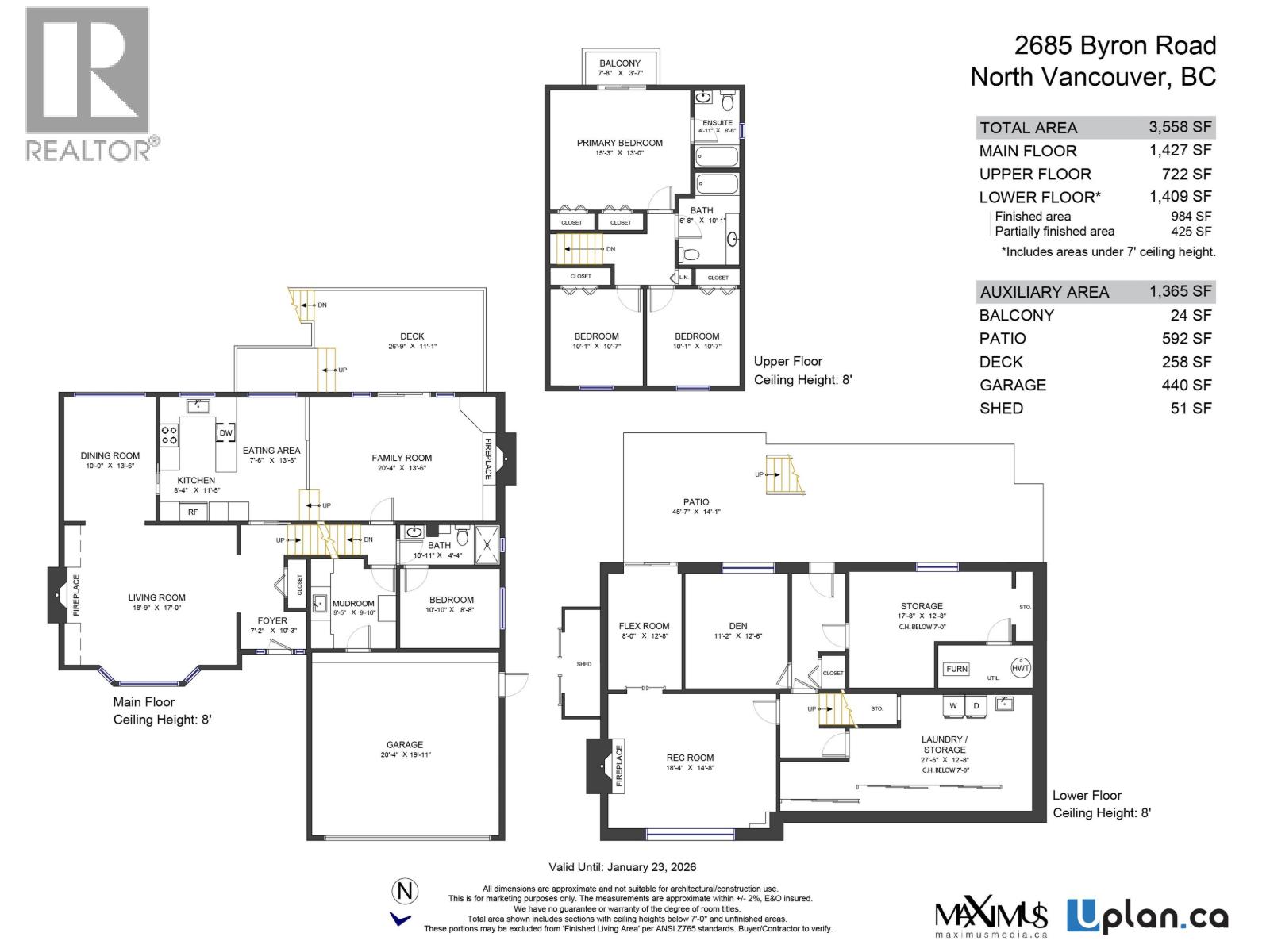 2685 BYRON ROAD, North Vancouver