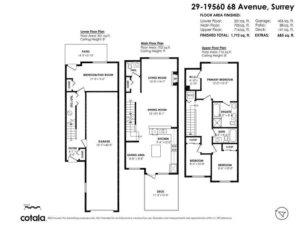 4 Bed, 3 Bath House for Sale in Surrey – 29 19560 68 AVENUE, Surrey – MLS# R3158180 - Image 26