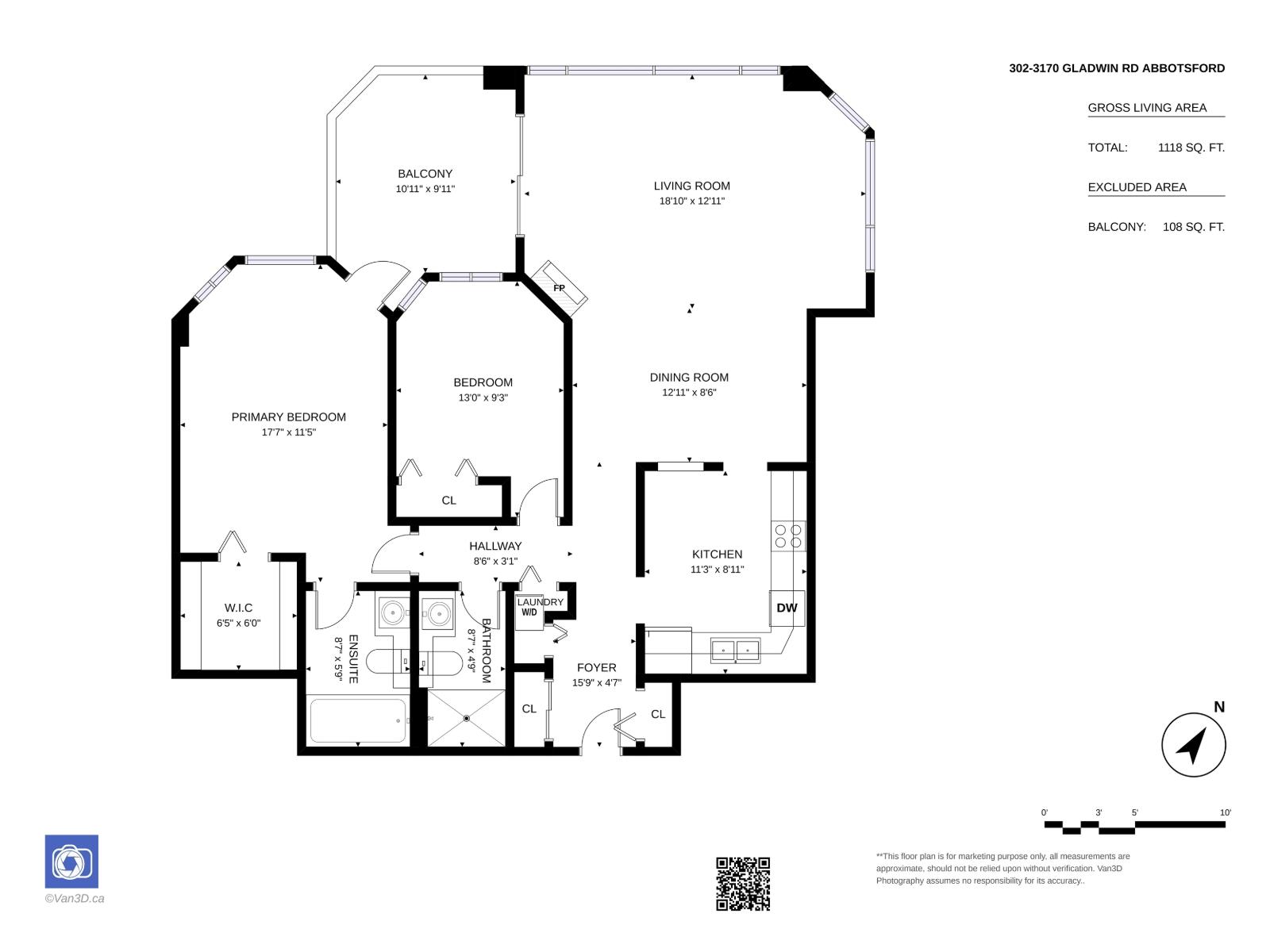 2 Bed, 2 Bath Apartment for Sale in Abbotsford – 302 3170 GLADWIN ROAD, Abbotsford – MLS# R3158671 - Image 29