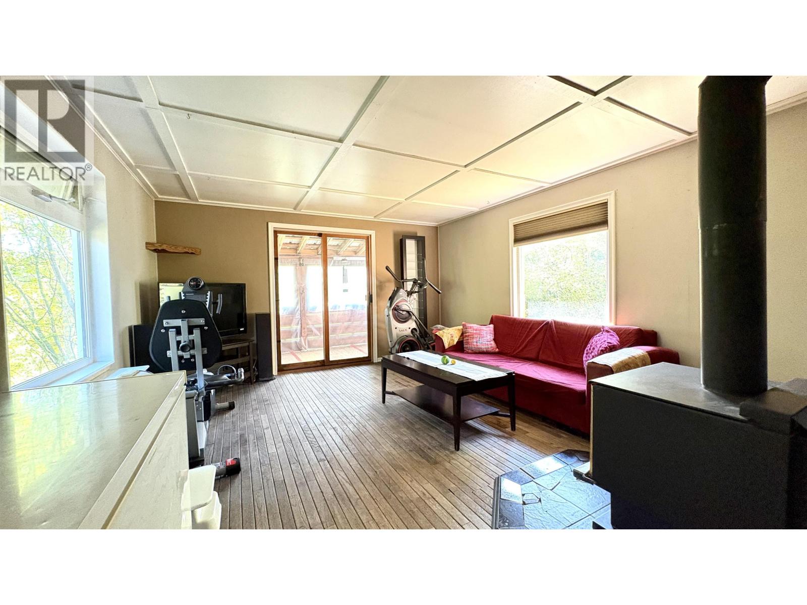 Backyard of 8905 LEGAULT PLACE · Prince George, BC