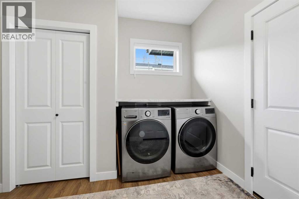 Mudroom with laundry