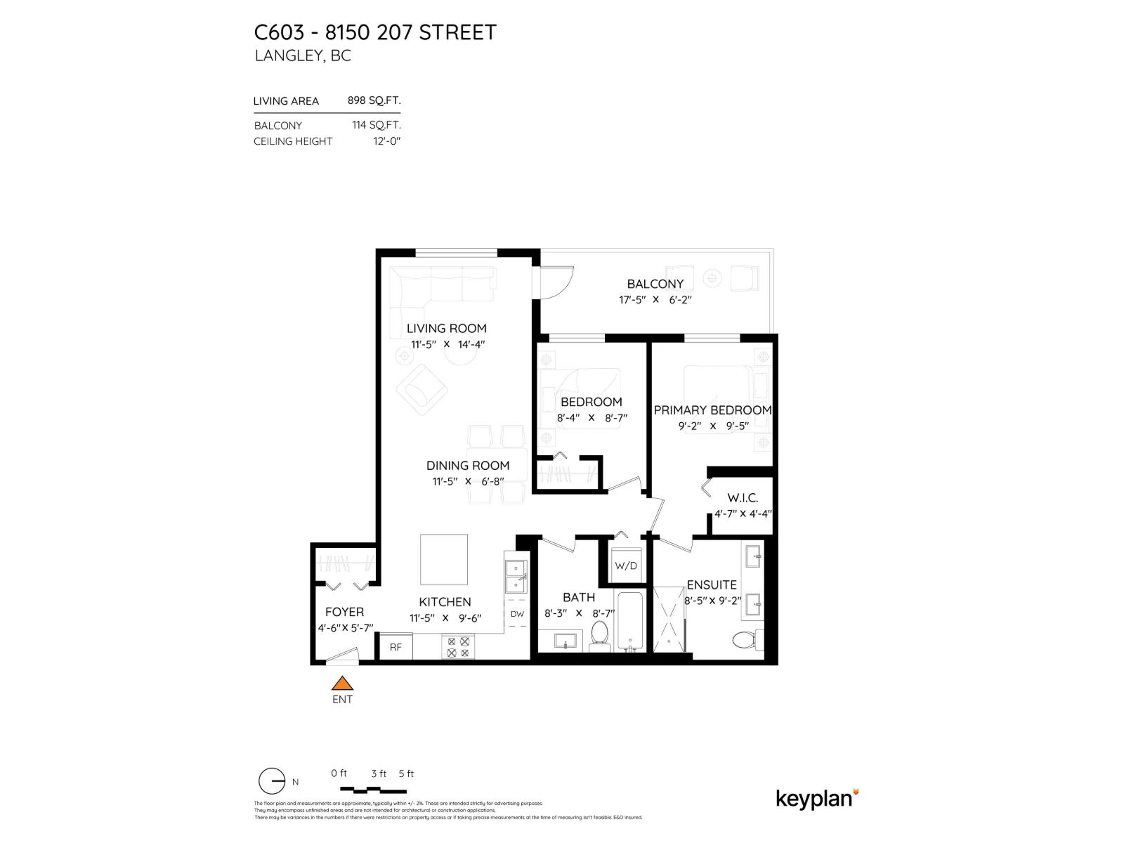 C603 8150 207 STREET, Langley