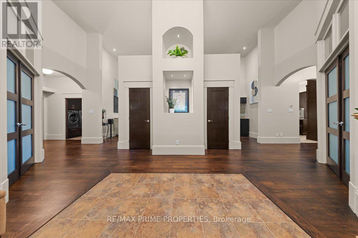 His and Her front entrance closets